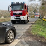 Der Dorstener Rettungsdienst versorgte am Dienstagnachmittag zwei Autofahrer nach einem Unfall.