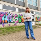 Bärbel Themann leitet die Katholische Hauptschule.