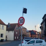 Blick in die Ortsdurchfahrt von Ahsen.