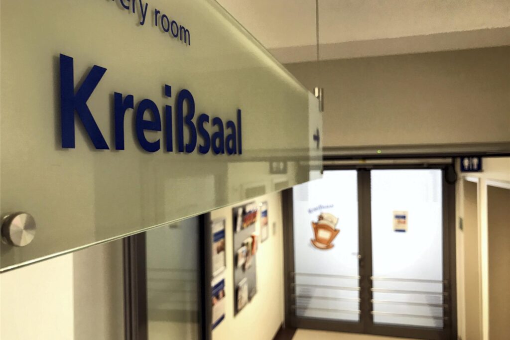 Die Entbindungsstation der Klinik für Frauenheilkunde im Rochus-Hospital: Drei Kreißsäle und eine Neugeborenenstation gehören dazu.