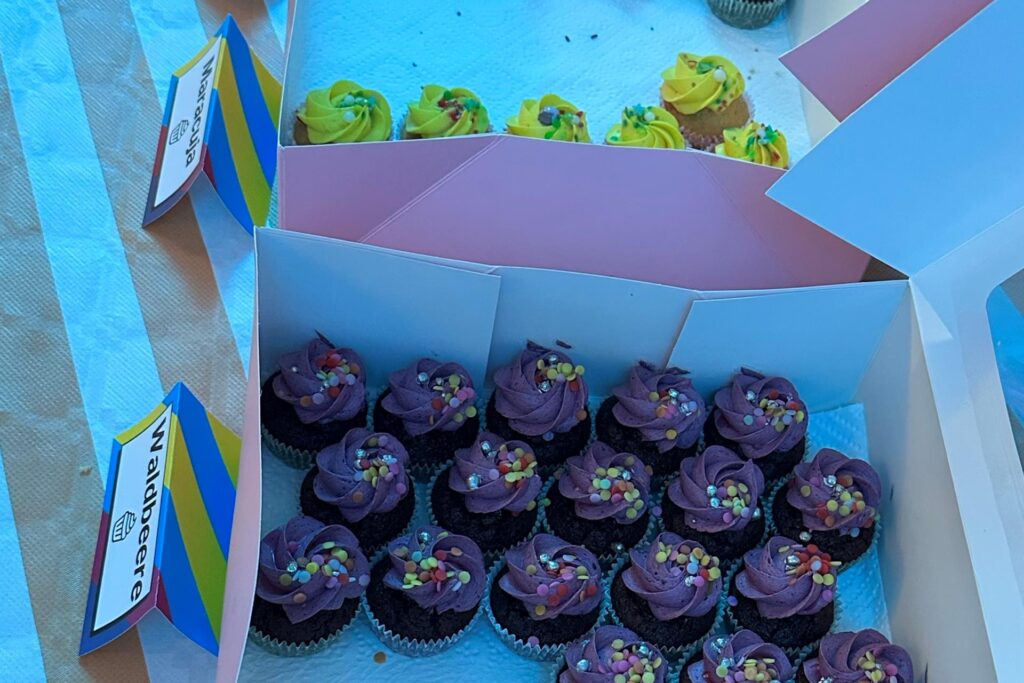 Fruchtige Cupcakes, gibts für jeden, der den Pop-Up-Store in der Dortmunder City besucht.