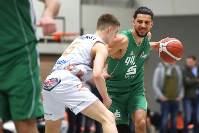 Basketball 20. Dezember 2024, Regionalliga West Otto-Densch-Halle Hagen, BBA Hagen – Hertener Löwen 96:73 Müslim Özmeral