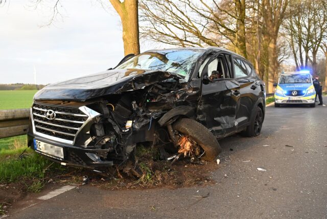Das Fahrzeug eines Dorstener erlitt durch einen Unfall hohe Schäden.