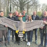 Der Vogel für das kommenden Schützenfest in Elmenhorst wird präsentiert.