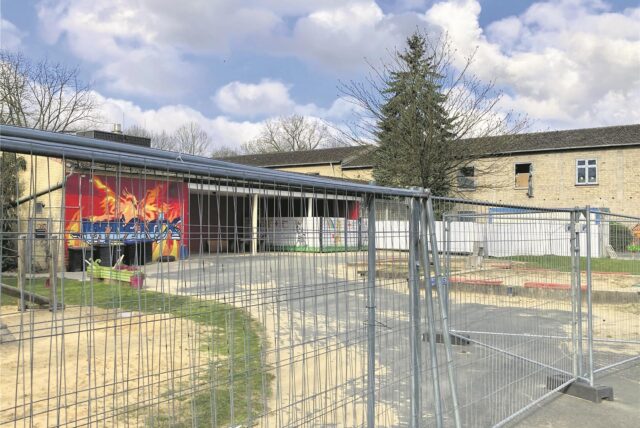 Der Südflügel der ehemaligen Phoenixschule.