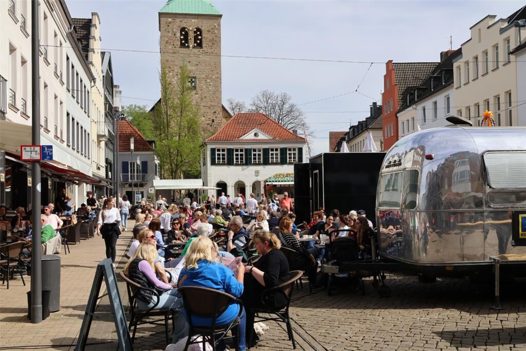 Dorstener Marktplatz bei Dorsten isst mobil Dorstener Marktplatz bei Dorsten isst mobil