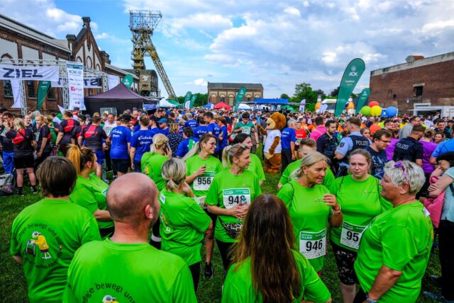 Mehr als 1900 Teilnehmer waren im vergangenen Jahr beim AOK-Firmenlauf in Oer-Erkenschwick dabei: Rekord.