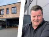 Montage zeigt links die Bäckerei und Confiserie Hohoffs in Waltrop, rechts ist Betreiber Michael Hohoff zu sehen.