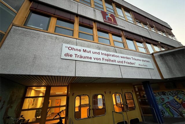 Die Rosa-Parks-Schule in Herten-Disteln.