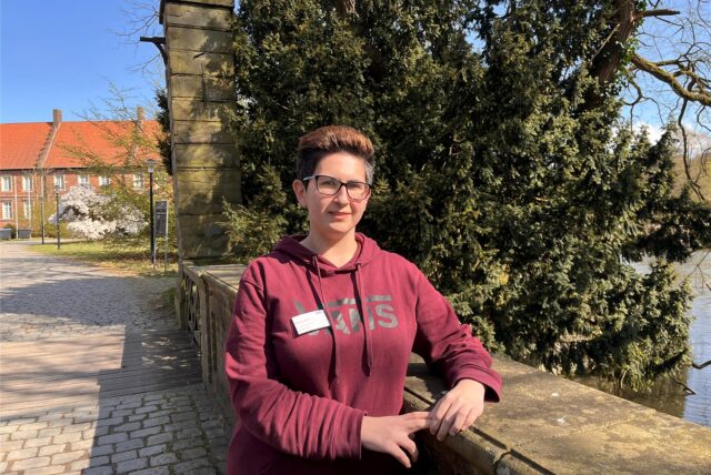 Nataly Laube ist Auszubildende zur Pflegefachkraft in der Psychiatrie in der LWL-Klink in Herten