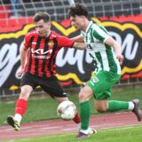 Erkenschwicks Arda Nebi köpfte beim 2:1-Sieg gegen den SC Preußen Münster II in der 65. Spielminute einen Ball an die Latte.
