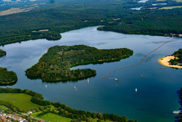 Stausee Haltern am See.