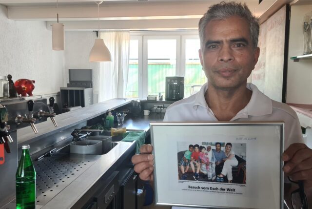 Rajesh Kunwar kommt aus Nepal und war Betreiber des Restaurants am Tennisclub Castrop-Rauxel