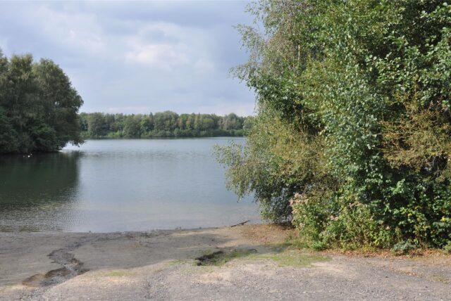 Blick auf den Heidesee