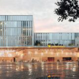 Das neue Schauspielhaus am Wall: So könnte es nach den Entwürfen des Kölner Architekturbüros JSWD aussehen.