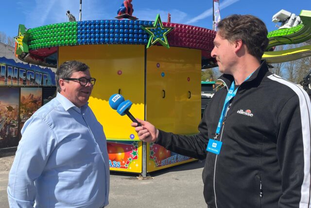 Tim Hübbertz spricht mit Schausteller-Sprecher Patrick Arens über die Fredolino 2025.