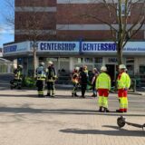 Im Centershop an der Limbecker Straße in Lütgendortmund brach am Mittwochnachmittag (9.4.) ein Feuer aus.