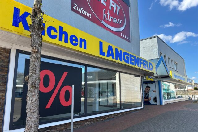 Außenansicht der Dattelner Langenfeld-Filiale