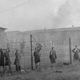 Das Konzentrationslager Bergen-Belsen in den letzten Tagen des Zweiten Weltkriegs.