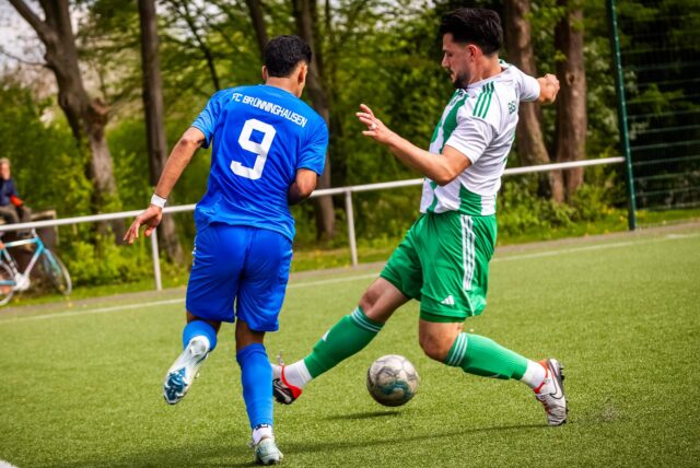 Der FC Brünninghausen traf am 22. Spieltag der Westfalenliga 2 auf den BSV Schüren.