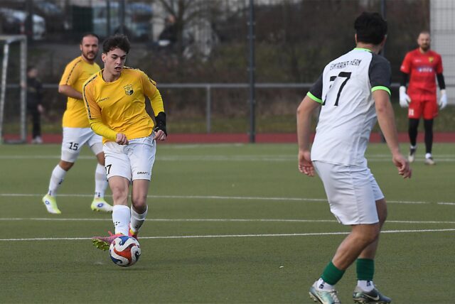 Die SF Habinghorst/Dingen (gelbe Trikots) haben sich aus der Kreisliga A zurückgezogen.