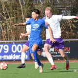Im Hinspiel war Mustafa Koymali (am Ball) mit der U17 des der VfB Waltrop gegen Bernd Zünkler (r.) und den VfL Osnabrück noch unterlegen. Im Rückspiel siegten aber nun die Waltroper.