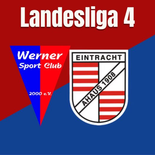 Der Werner SC spielt gegen Eintracht Ahaus.