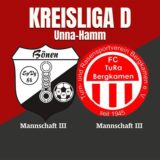 Die SpVg Bönen III spielt gegen TuRa Bergkamen III.