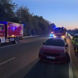 Unfall auf der a31 bei Dorsten
