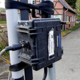 Verkehrsmesser an der Marler Straße in Haltern