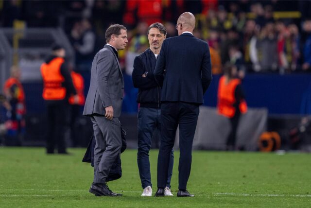 Niko Kovac im Gespräch mit Lars Ricken und Carsten Cramer.