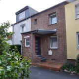 Ein Reihenhaus in Kamen, das vor der Zwangsversteigerung steht.