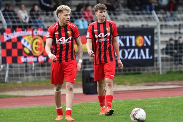 Nils da Costa Pereira (l.) und Ole Overhoff