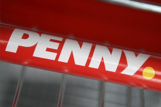 Das neue Logo des Lebensmittel-Discounters „Penny“.