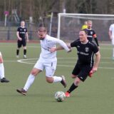 Auf Abschiedstournee: Patrick „Fliese“ Simon (r.) FC Marl