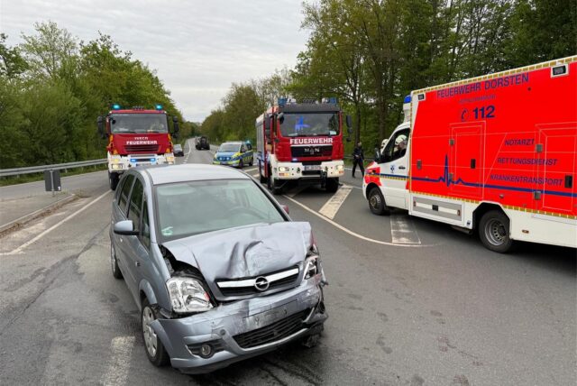 Pkw nach Unfall