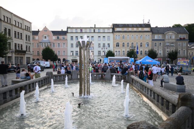 Marktplatz von Sebnitz