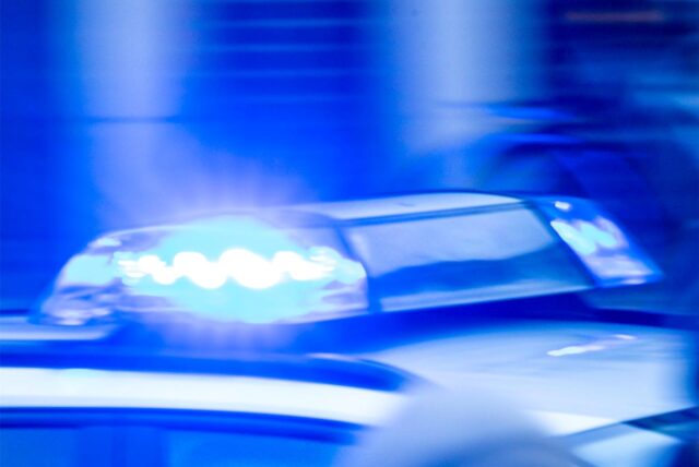 Ein Blaulicht der Polizei