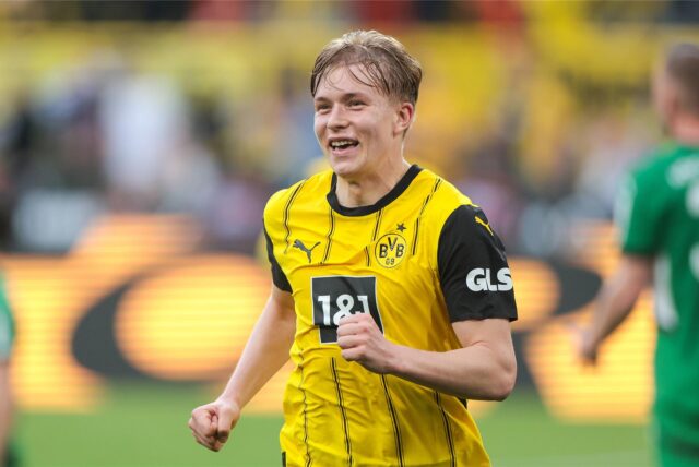 Daniel Svensson jubelt.