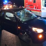 Unfallwagen in Hervest