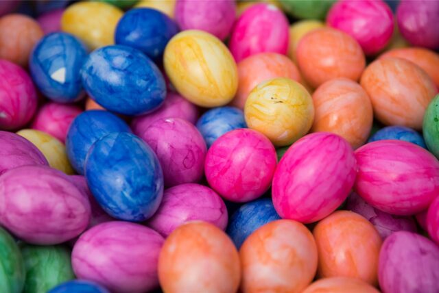 Bunte Ostereier