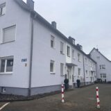 Die Mehrfamilienhäuser in der Cottenburgstraße 168-172.