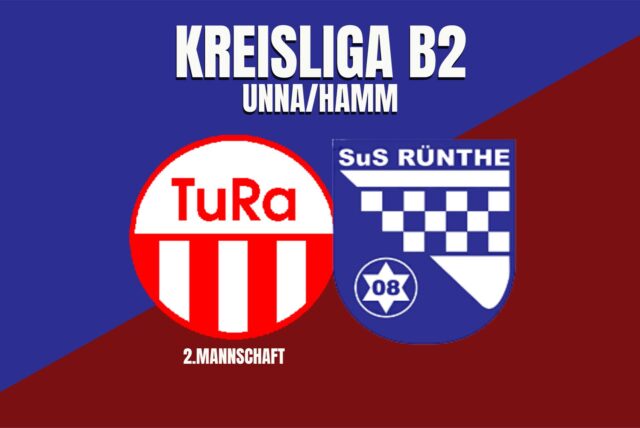 Logos vom FC TuRa Bergkamen und dem SuS Rünthe.