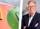 Montage zeigt links ein Symbolbild eines McDonald’s-Gebäudes und rechts den CDU-Bürgermeisterkandidaten Christian Hoppe aus Waltrop.
