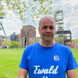 Thomas Prinz auf dem Gelände der ehemaligen Zeche Ewald in Herten.