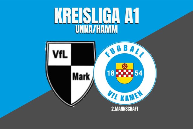 Logos vom VfL Mark und vom VfL Kamen II.