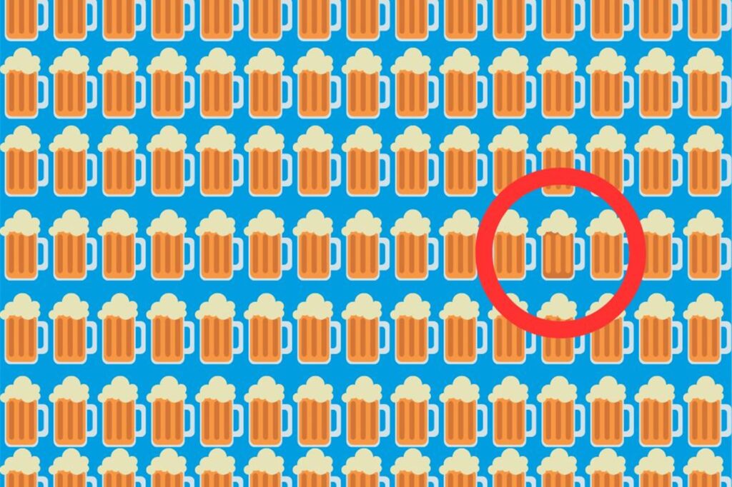 Suchbild mit Emojis Auflösung Suchbild mit Emojis Auflösung