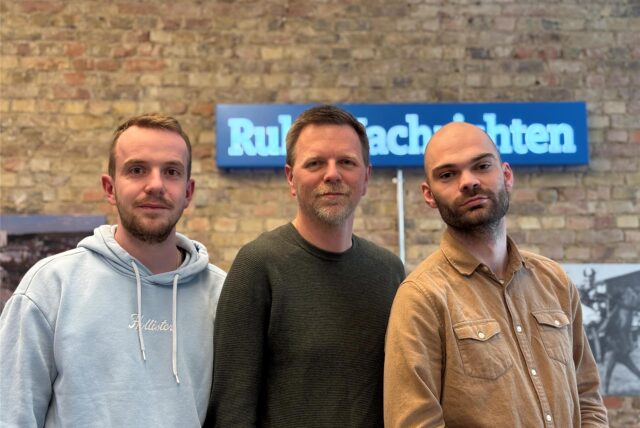 Tewe Schefer, Tobias Weckenbrock und Luca Füllgraf (v.l.): Das PottCAS-Team in Episode 145.