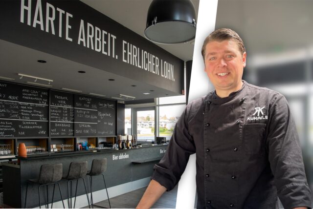 Simon Kreuger, Gastronom aus Lütgendortmund, und die Bergmann-Brauerei haben eine Kooperation für den Ausschank am Phoenix-See geschlossen.