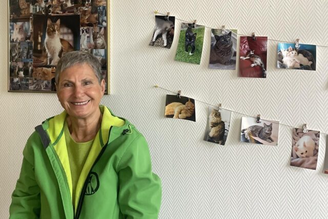 Dr. Gudrun Heinisch vom Katzenschutzverein in Dortmund